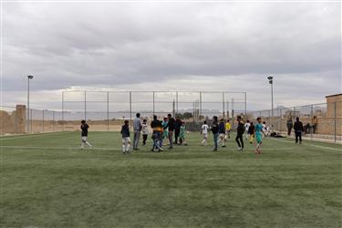 افتتاحیه برگزاری مسابقات فوتبال