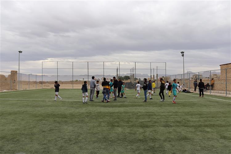 افتتاحیه برگزاری مسابقات فوتبال